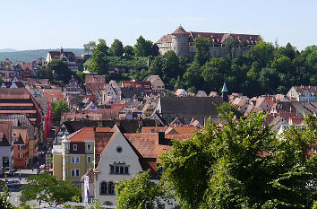 Blick oberhalb Schmiedtorstraße Tübingen