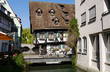 Schiefes Haus in Ulm