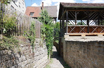 Historischer Mauergang in Waiblingen
