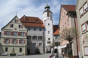 Postplatz in Wangen im Allgäu