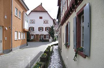 Gerberbachviertel in Weinheim