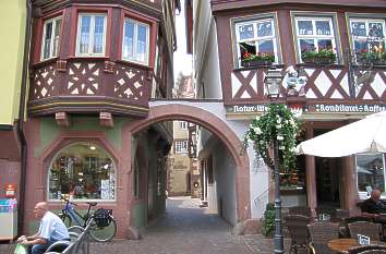 Durchgang Münzgasse in Wertheim