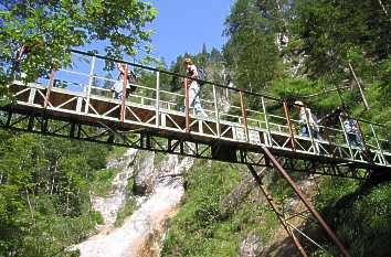 Brücke beim Sülzer Wasserfall