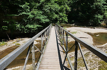 Steg im Eistobel im Allgäu