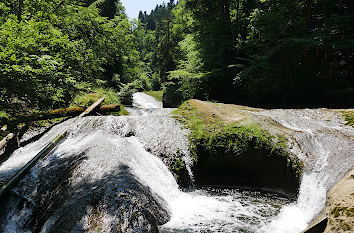 Wasserfall im Eistobel im Allgäu