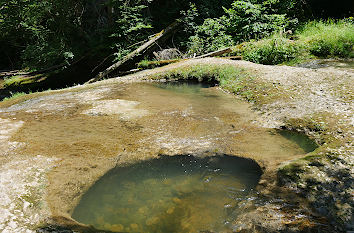 Strudeltopf im Eistobel im Allgäu