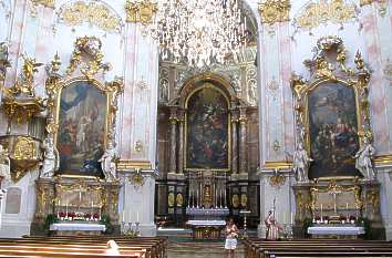 Altar Basilika Kloster Ettal