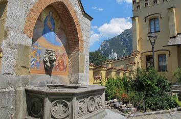Brunnen Schloss Hohenschwangau