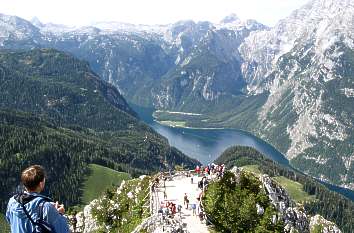 Aussichtsplateau Jenner: Blick Königssee