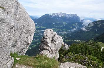 Jenner: Blick zum Untersbergmassiv