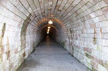 Tunnel unter dem Kehlsteinhaus