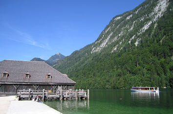 Königsee mit St. Bartolomä und Watzmann