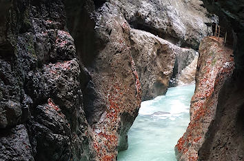 Schlucht bei Garmisch-Partenkirchen