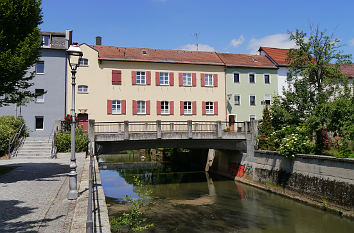 Durchfluss Vils Fronfestgasse Amberg