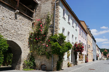 Fronfestgasse und Stadtmauer Amberg