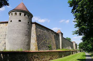 Stadtmauer in Amberg