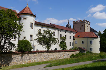 Überbaute Stadtmauer Amberg