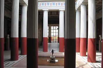 Atrium im Pompejanum