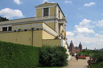Pompejanum und Schloss Johannisburg