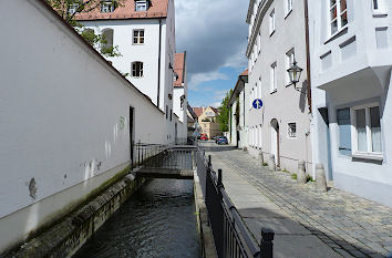 Wasserkanal Lechviertel Augsburg