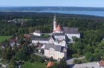 Luftaufnahme Kloster Andechs