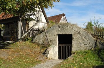 Erdkeller im Fränkischen Freilandmuseum Bad Windsheim