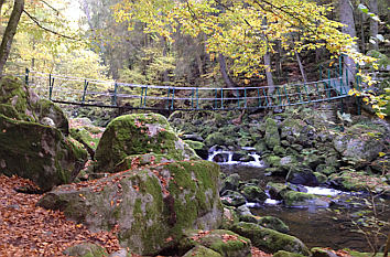 Hängebrücke Wolfsteiner Ohe Buchberger Leite