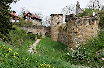 Burggraben Burgruine Altenstein
