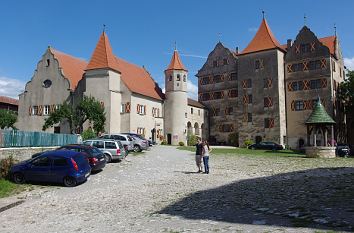 Burghof Burg Harburg