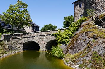 Burggraben Burg Lauenstein