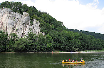 Donaudurchbruch mit Kanu