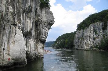 Donaudurchbruch in Niederbayern