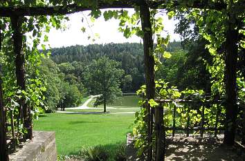 Weinbergterrasse Schloss Fantaisie