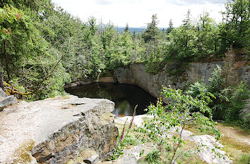Ehemaliges Granitbergwerk auf dem Epprechtstein