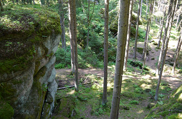 Felsen Große Teufelsküche