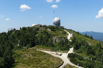 Berggipfel Großer Arber