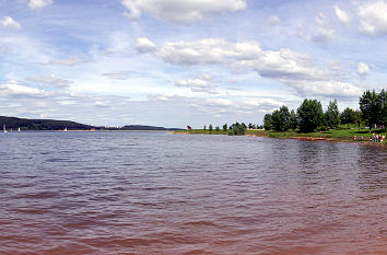 Blick auf den Großen Brombachsee