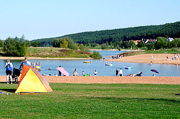 Badestrand Großer Brombachsee