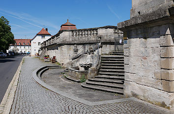 Treppe zum oberen Abteigarten in Ebrach