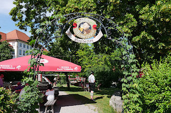 Biergarten Klosterbrauerei Irsee