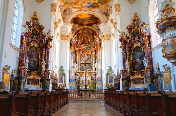 Chorgestühl Klosterkirche Roggenburg