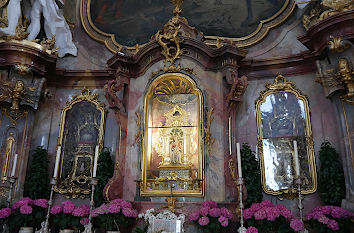 Altar in der Klosterkirche Ottobeuren