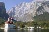 Königsee mit St. Bartolomä und Watzmann