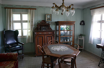 Bauernstube im Schwäbischen Freilichtmuseum Illerbeuren