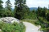 Berggipfel Ochsenkopf im Fichtelgebirge