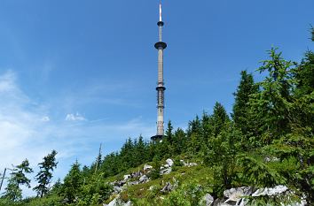 Sendeturm Ochsenkopf im Fichtelgebirge