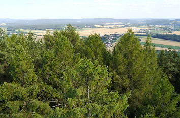 Blick vom Prinzregententurm Neustadt bei Coburg