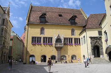Rathaus Regensburg mit Reichssaalerker