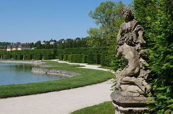 Skulptur am Großen See Rokokogarten Veitshöchheim