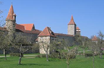 City wall at Hornburgweg